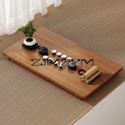 Foldable Small Coffee Table Tatami Window Low Table Rectangular Balcony Table Low Ground Computer Desk Furnitrure