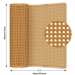 40-55cm Width Plastic Webbing Indonesian Rattan Roll Wall Decoration Furniture Repair Chair Table Durable