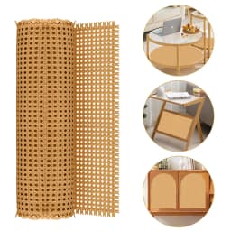 40-55cm Width Plastic Webbing Indonesian Rattan Roll Wall Decoration Furniture Repair Chair Table Durable