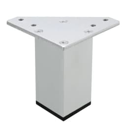 4pcs Square Metal Furniture Leg Cabinet Coffe Table Legs Thick Aluminum Alloy for TV Cabinet Sofa Foot Support Bed Riser