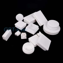 1-20Pcs White Plastic Pipe Inner Plug Dust Cover Square Steel Tube Blanking End Cap Bung for Ladder Furniture Chair Table Leg