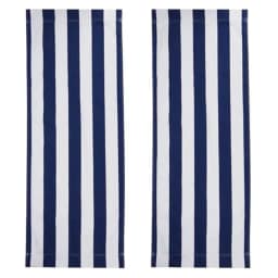 Beach Lounger Replacement Cloth Polyester Cloth Fabric 120x44Cm Blue And White Stripes Folding Chair Cover Parts