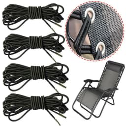 Elastic Bungee Rope Cord for Folding Gravity Chair Recliner Laces Replacement Part Recliner Lounge Camping Tool