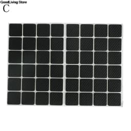12/30/48Pcs Chair Stool Protection Pad Thickening Slip-resistant Noise Control Multifunctional Table Mat Tables Chairs Mat