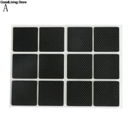 12/30/48Pcs Chair Stool Protection Pad Thickening Slip-resistant Noise Control Multifunctional Table Mat Tables Chairs Mat