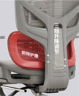 Ergonomic Chair, 3 Gas Lift Mesh Back, Office Chair, 3D Aluminum Armrest, Desk Chair, Modern Swivel Recline Office Furniture