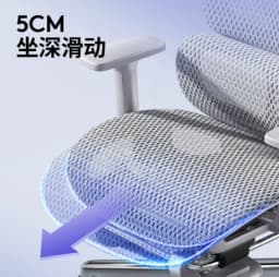 Ergonomic Chair, 3 Gas Lift Mesh Back, Office Chair, 3D Aluminum Armrest, Desk Chair, Modern Swivel Recline Office Furniture