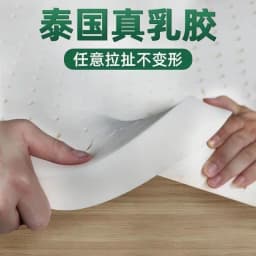 Thailand Imported 100% Natural Latex Mattresses Tatami Floor Mat Foldable Slow Rebound Home Hotel Luxury Top Mat Gift Latex Mats