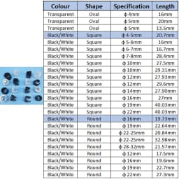 U Shaped Chair Leg Pad Anti-front Tilt Glides for Floor Protector Furniture Foot Table Leg End Tube Caps