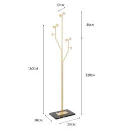 Light Luxury Branches Clothes Hooks Nordic Creative Home Bedside Hanging Coat Hanger Bedroom Floor Standing Coat Rack