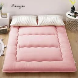 Foldable 7cm Tatami Floor Mat/Pad Soft Comfy Futon for Dorm/Home Nap Thicken Single Double For Sleeping Bed Mattress