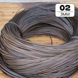 500g PE Synthetic Rattan Weaving Material Plastic Knit Furniture Repair Chair Table Round PE Rattan Basket Weaving Rattan