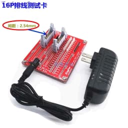 Cable Tester Test Card with a Spacing of 2.54mm, IDC 8-64P Test Board for Open Circuit and Short Circuit Detection
