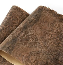 L:2.5meters Width:550mm T:0.25mm Natural Black Walnut Burl Wood Veneer Sheets Guitar Skateboard Furniture Decoration