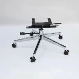 Plating Silver Office Chair Foot Hotel Furniture Accessories Base Chassis Computer Chair Five Star Scaffolding