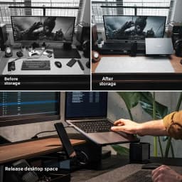 Z3 Modular Monitor Stand Multi-Functional Desk Organizer Height Increase Computer Desks Ergonomic Laptops Stand for Home Office