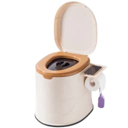 Portable Toilet  Elderly Mobile Toilet Household Large Thickened  Anti-odor Plastic Squatting Toilet Chair for Pregnant Women