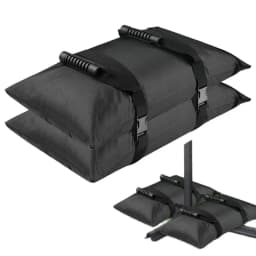 1PCS Umbrella Base Weights Sand Bag With 2 Inner Bags Leak-proof Heavy-duty Outdoor Oxford Fixed Sandbags For Camping Tent