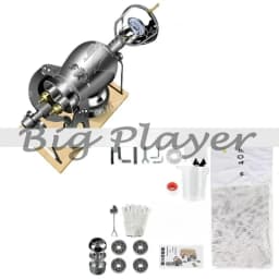 Outdoor Popcorn Puffing Machine, Puffing Rice Corn Machine, Manual Popcorn Machine