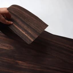 2pieces/pack Black Ebony Wood Veneer Sheet Natural Texture for Furniture Door Instrument Decor Panels L:85*11cm T:0.4-0.5mm