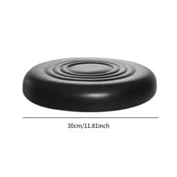 Barstool Seat Cushion Bar Replacement Seat Top Swivel Seat Top Round Diameter 11.81" Waterproof for Dining Room Barber Shop