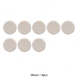 8pcs/lot Round Furniture Gliders Self Adhesive Teflon Sliders Sliding Block Table Chair Leg Mat Floor Protector Mover Pads 
