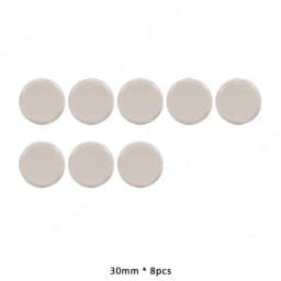 8pcs/lot Round Furniture Gliders Self Adhesive Teflon Sliders Sliding Block Table Chair Leg Mat Floor Protector Mover Pads 