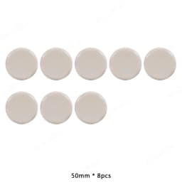 8pcs/lot Round Furniture Gliders Self Adhesive Teflon Sliders Sliding Block Table Chair Leg Mat Floor Protector Mover Pads 