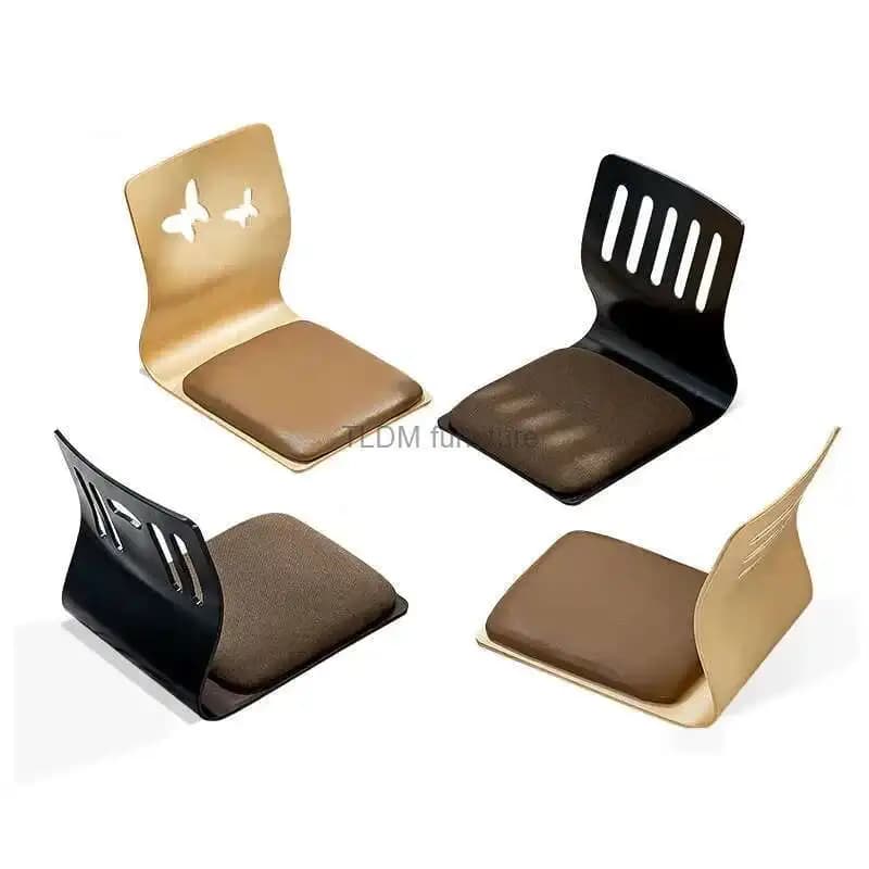 Lazy Sofa Tatami Single Legless Backrest Chair bedroom Japanese Floor Chair Cushion Seat Sofa Set Living Room Furniture B