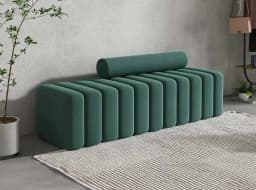 Nordic Living Room Sofa Footstool Light Luxury Upholstered Bench Bedroom Bed End Stool Creative Rectangular Shoe Changing Stool