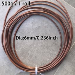 Dia5/6mm Whole Roll 500g Plastic Rattan Core DIY Handmade Furniture Products Woven Rattan Crafts Materials Fixed Vine Roll Tools
