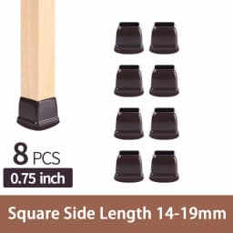 8PCS Upgraded Chair Leg Covers Silicone Anti-Slip Felt Furniture Feet Protectors from Scratches for Hardwood Floor Reduce Noise