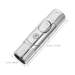Patio Umbrella Accessories Steering Bracket Replacement Parts Silver for Parasol Outdoor Furniture Umbrella Holder-Compatible