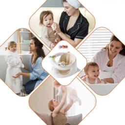 Bath Seats For Babies Sitting Up Bathing Chair For Toddler Non-Slip Bath Seat With Spin Toys For 1-3 Years Old For Bathing