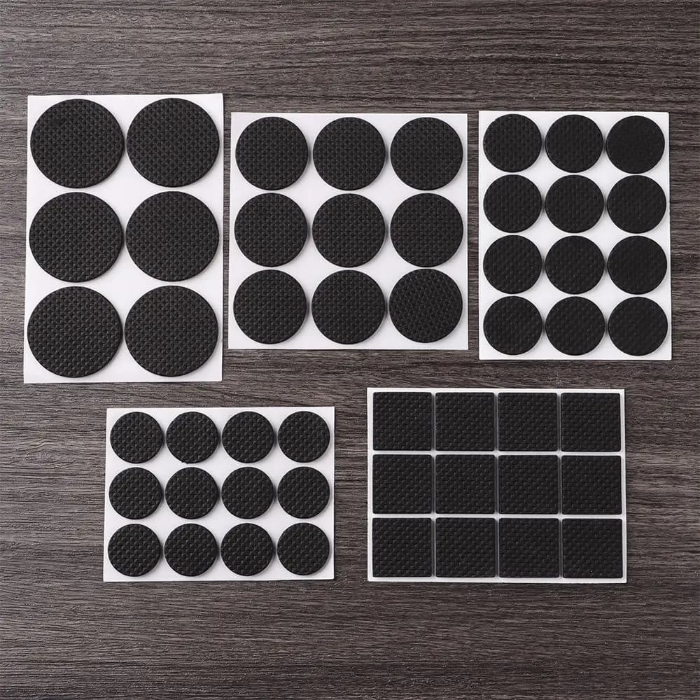 6/9/12Pcs Self Adhesive Felt Pads Non-slip Mat Bumper Cushion Furniture Leg Foot Mat For Chair Table Protector Hardware