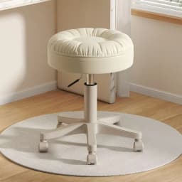 Modern and Simple Adjustable Chair Makeup Chair 360° Rotating Chairs Home Chair Nail Salon Chair Pratical Dressing Chair Arrival