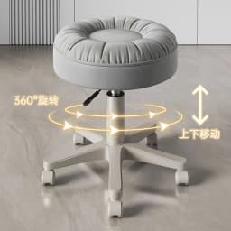 Modern and Simple Adjustable Chair Makeup Chair 360° Rotating Chairs Home Chair Nail Salon Chair Pratical Dressing Chair Arrival