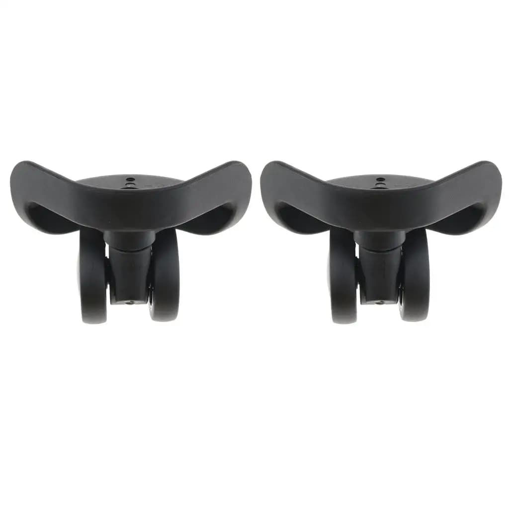 Couple of Mute Replacement Luggage Suitcase Wheels 360 Degree Swivel A58