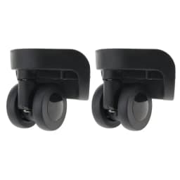 Couple of Mute Replacement Luggage Suitcase Wheels 360 Degree Swivel A58