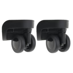 Couple of Mute Replacement Luggage Suitcase Wheels 360 Degree Swivel A58