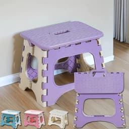 Outdoor Folding Stool, Mini Low Stool, Household Folding Children's Small Stool, Thick and Portable Stool