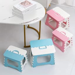 Outdoor Folding Stool, Mini Low Stool, Household Folding Children's Small Stool, Thick and Portable Stool