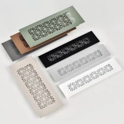 Aluminum Alloy Vents Cover Rectangle Louver Air Vent Decor 50/80mm Wide Breathable Mesh Hole Ornaments