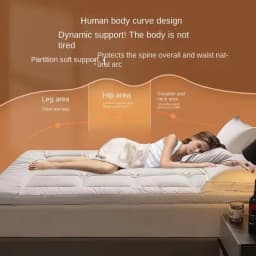 Japanese Tatami Mattress Pad Thickened Slow Rebound Pressure Resistant Single Double Bed Winter Hotel Style for Student Dorm
