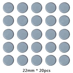 20PCS Furniture Slider Pads Table Chair Leg Sliding Block Anti Scratch Easy Move Heavy Furniture Leg Mat Thickened Moving Pads