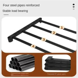 Multilaye Shoe Rack Shoes Organizer Shoerack Shoebox Shoe-Shelf Plant Shelves Metal Cabinet Shoes Organizer Cabinets Space