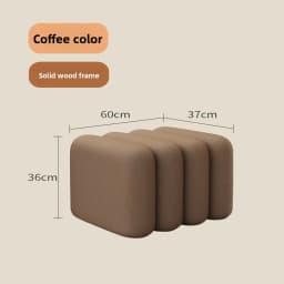 UVR Light Luxury Shoeshine Bench Doorway Upholstered Bench Modern Simple Sofa Footrest Chair Bedside Bench Home Furniture