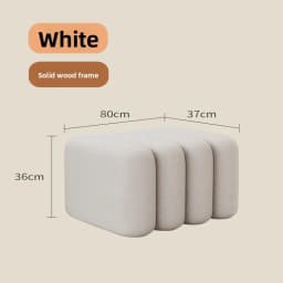 UVR Light Luxury Shoeshine Bench Doorway Upholstered Bench Modern Simple Sofa Footrest Chair Bedside Bench Home Furniture
