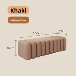 UVR Light Luxury Shoeshine Bench Doorway Upholstered Bench Modern Simple Sofa Footrest Chair Bedside Bench Home Furniture