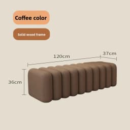 UVR Light Luxury Shoeshine Bench Doorway Upholstered Bench Modern Simple Sofa Footrest Chair Bedside Bench Home Furniture